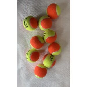 Gamma Quick Kids 60 Tennis Balls Orange Yellow 9 Pack Low Compression Training